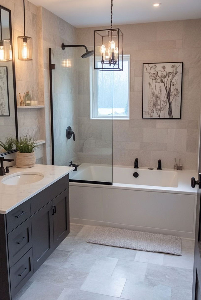 Bathroom remodeling process